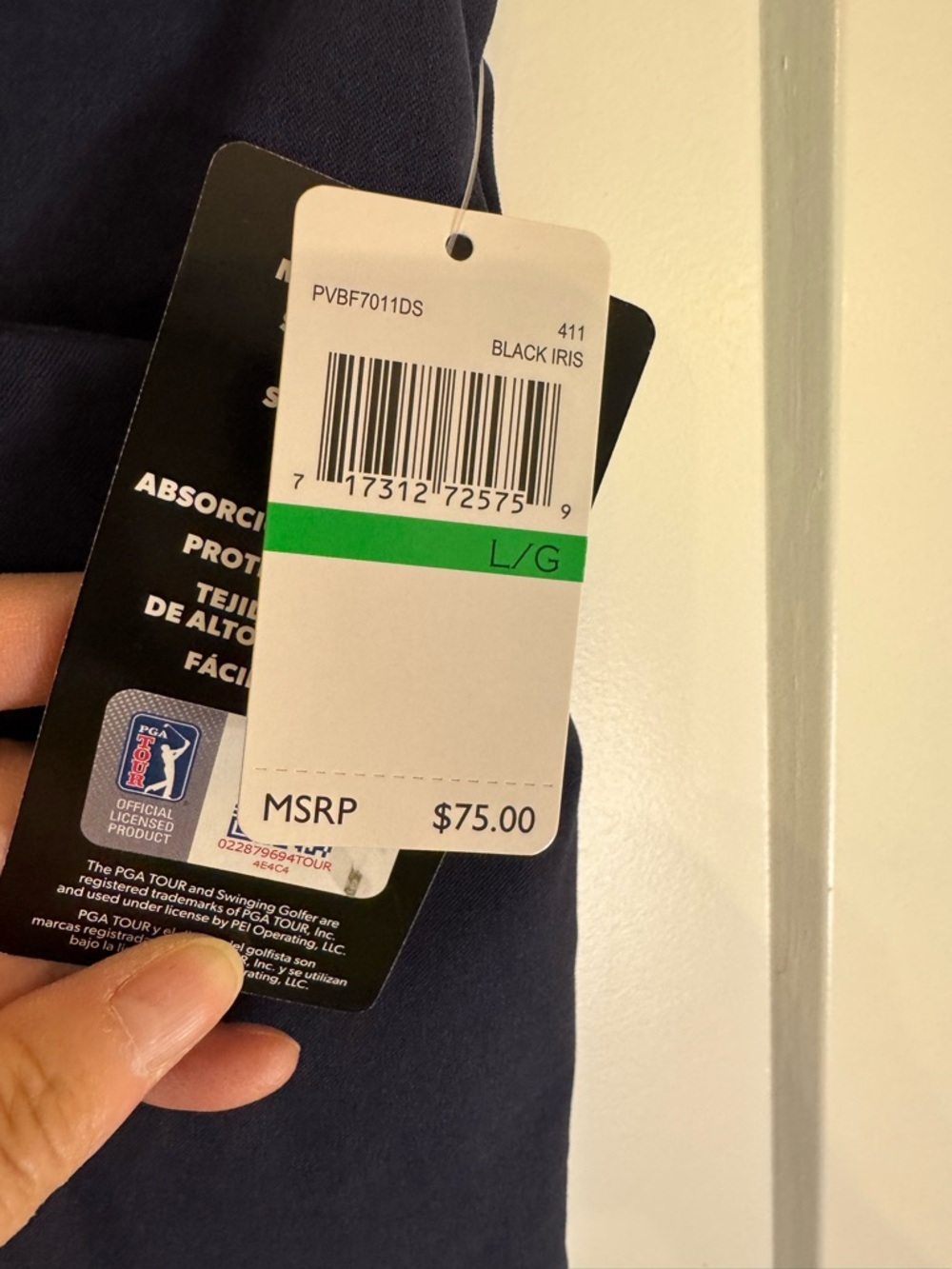 PGA Tour Navy Pants - Picture 3 of 7